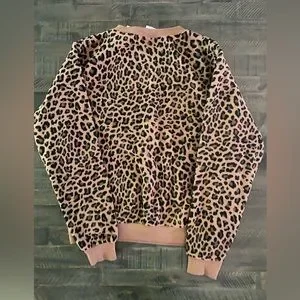 Nike Tops Nike Cheetah Print Sweatshirt Poshmark